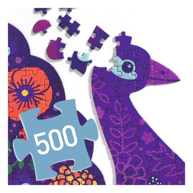 Peacock Puzzle - 500 Pieces