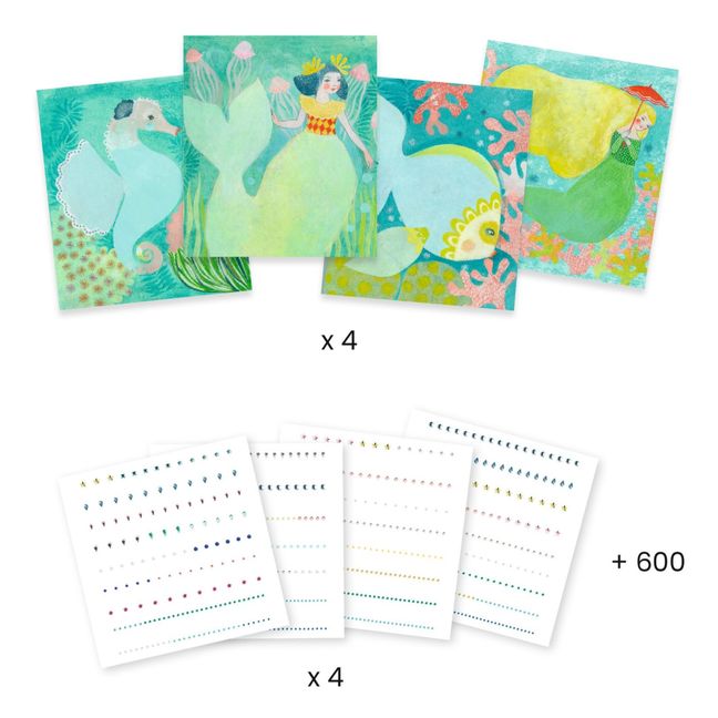 Artistic Strass Ondes aquatiques