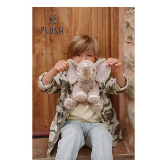 Peluche Eco Eléphant | Grey
