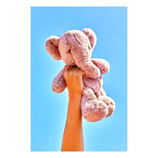 Peluche Ebu l'Eléphant  | Pink