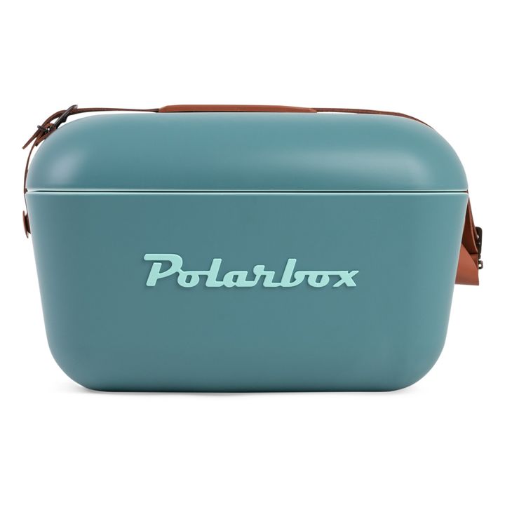 Polarbox - Kühlbox mit farbigem Henkel - Azurblau