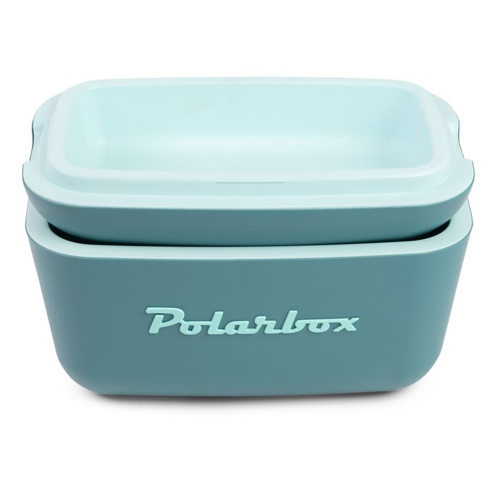 Polarbox - Kühlbox mit farbigem Henkel - Azurblau