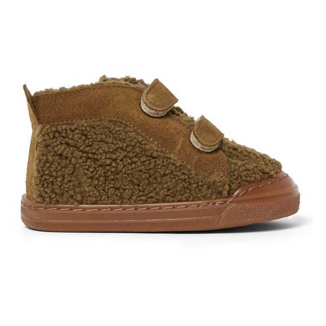 Baskets Shearling Scratchs | Green