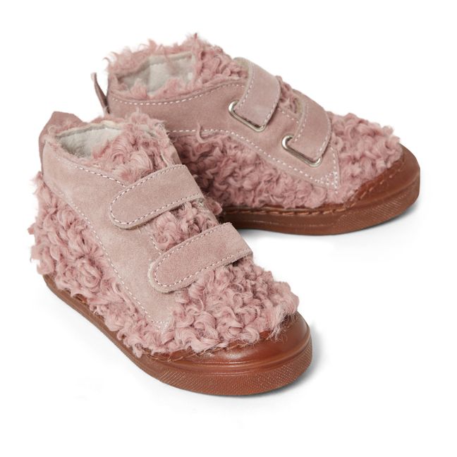 Baskets Shearling Scratchs | Pink