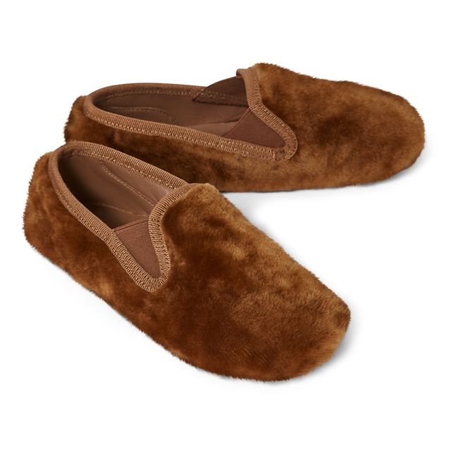 Chaussons Shearling | Brown