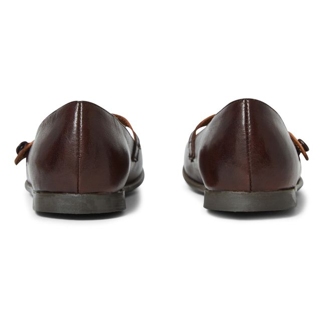 Ballerines Bride | Marron