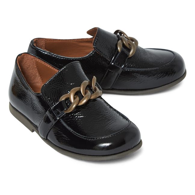 Mocassins avec Chaine | Black