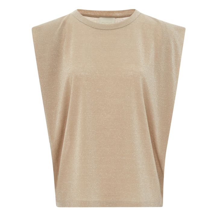 Top Enna metallizzato | Beige- Immagine del prodotto n°0