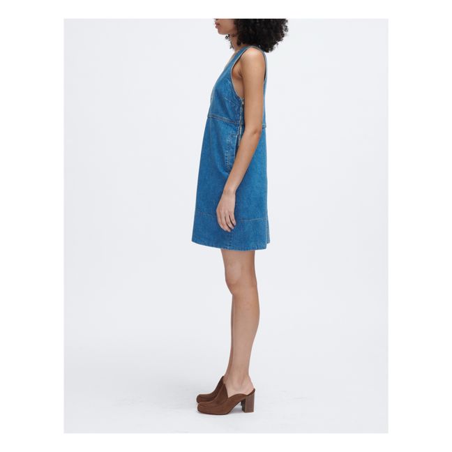 Astrud dress | Denim blue