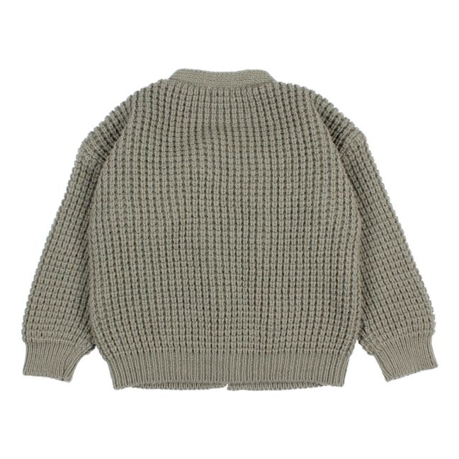 Cardigan con tasche | Salvia