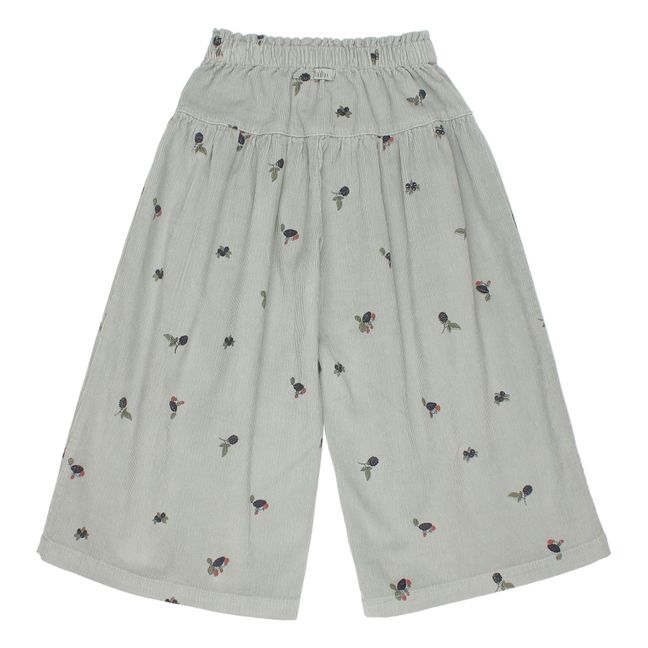 Pantalon Velours Milleraies Forest | Bleu gris
