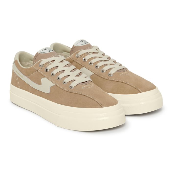 Scarpe da ginnastica Dellow S-Strike in pelle scamosciata | Beige- Immagine del prodotto n°1