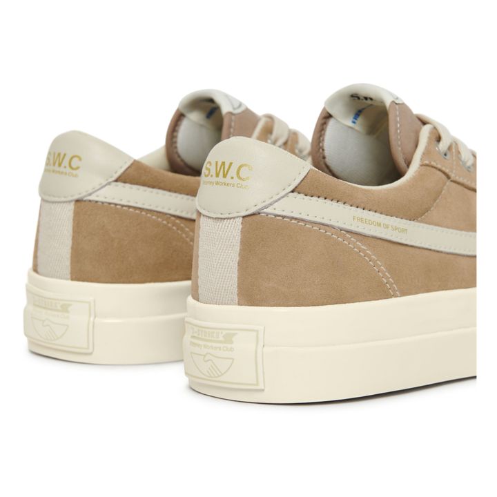 Scarpe da ginnastica Dellow S-Strike in pelle scamosciata | Beige- Immagine del prodotto n°3