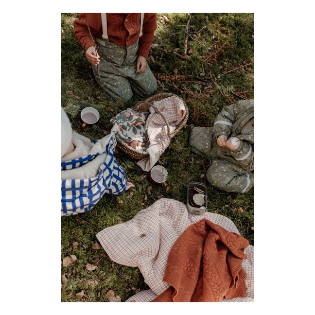 Couverture Checks | Sienne