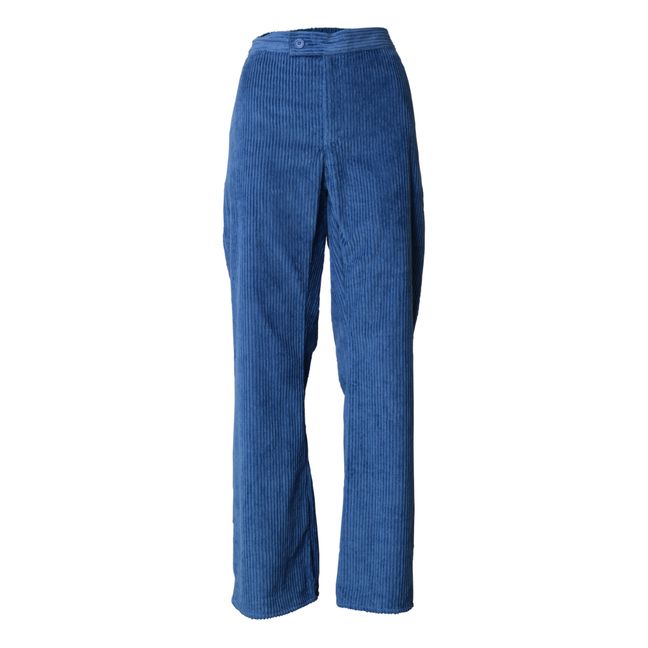 Pantalones de pana Barbara | Azul