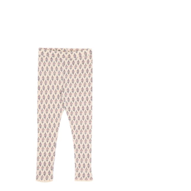 Betsy Baby Lace Responsible Cotton Legging | Pale pink