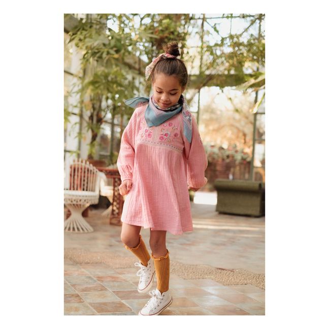 Capucine Wool Scarf | Blue