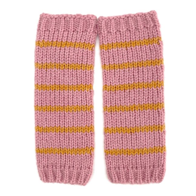 Armwärmer Mohair | Rosa