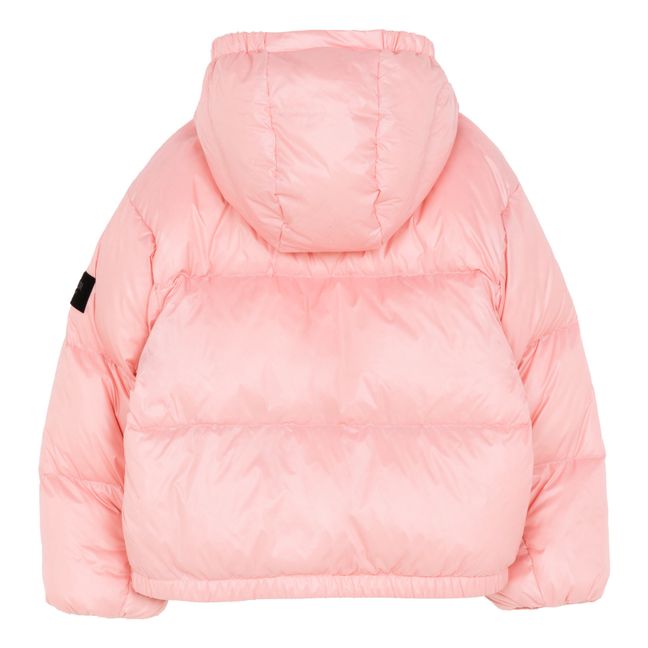 Snowfall down jacket | Pale pink
