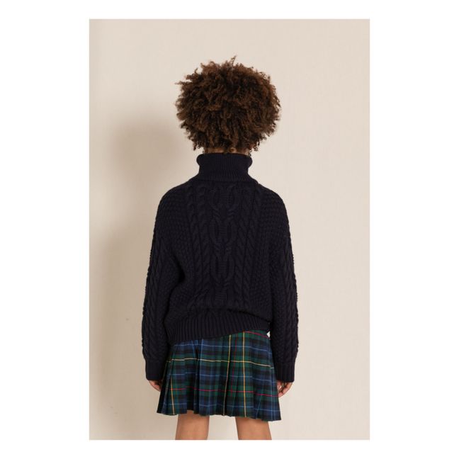 Maglione Sasha in lana merino | Blu
