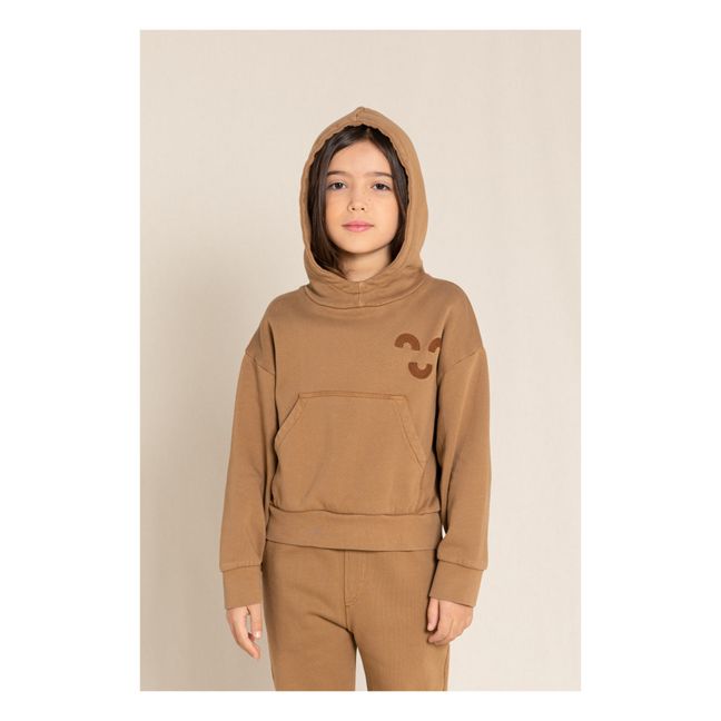 Sudadera Happy | Avellana