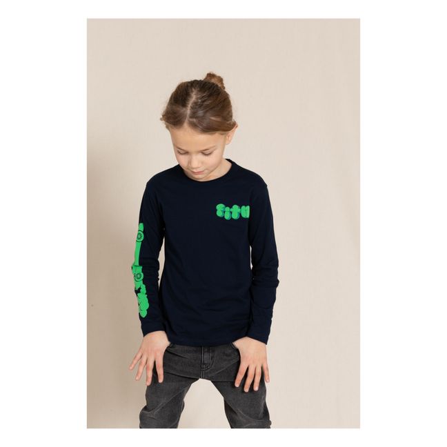 T-shirt Manches Longues Sako | Navy blue