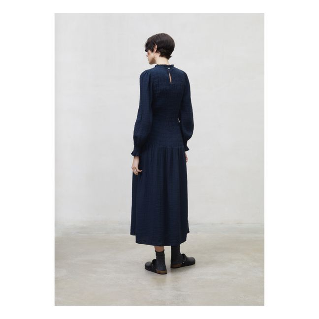 Vestito Ricarda in Cotone Responsabile - Collezione Donna | Blu marino