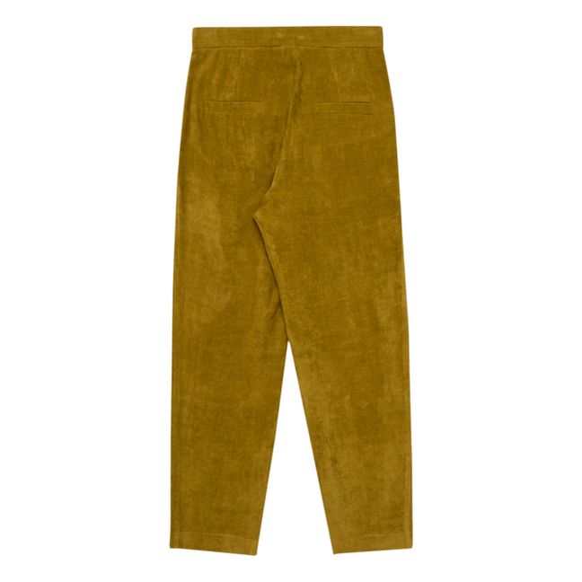 Textured Velvet Trousers - Women's Collection | Ochre