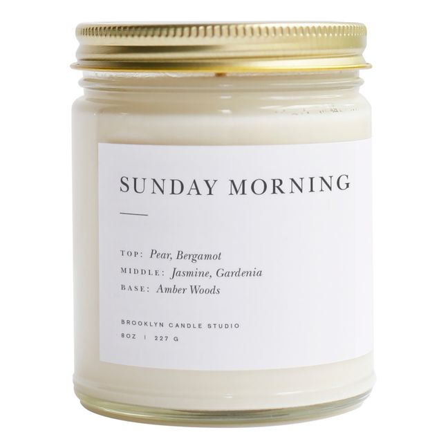 Minimalist Sunday Morning candle - 212 g