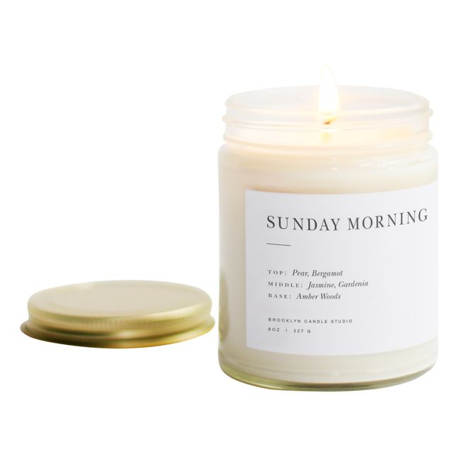 Minimalist Sunday Morning candle - 212 g
