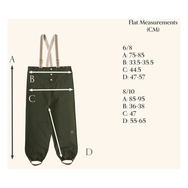 Pantalon Imperméable Recyclé | Braun