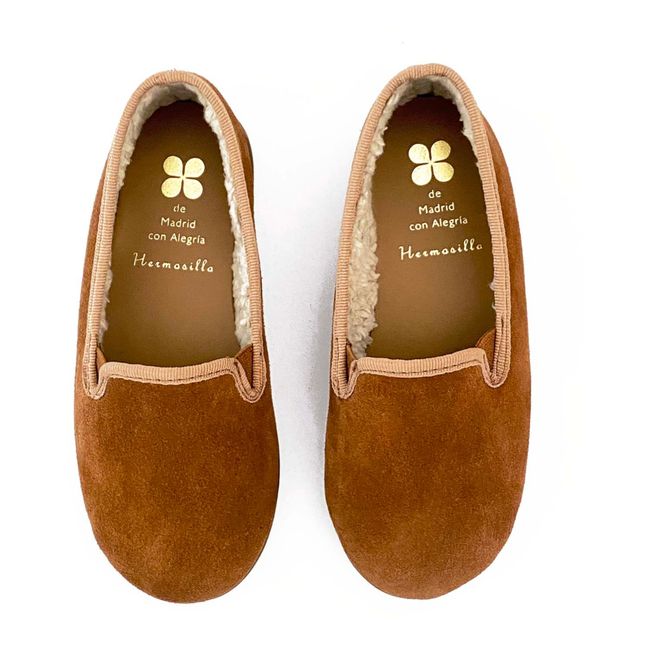 Ballerines Fourrés Bernabéu Cocoon | Camel
