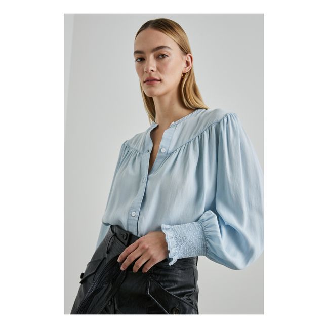 Blouse Daphne Tencel | Light blue