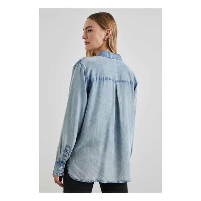 Blouse Nissa Tencel | Blu
