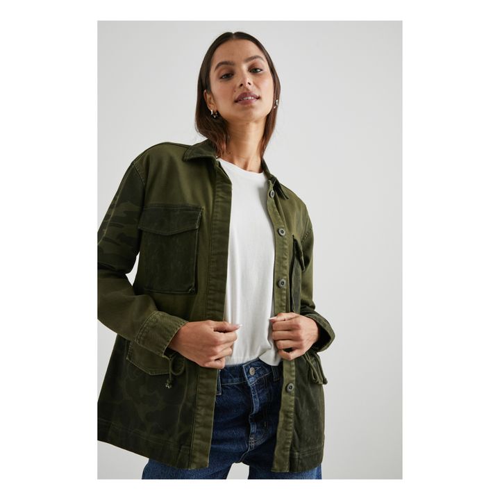 Evan Organic Cotton Jacket | Olive