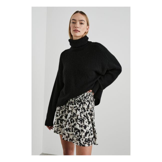 Pull Estelle Laine Cachemire et Soie | Black