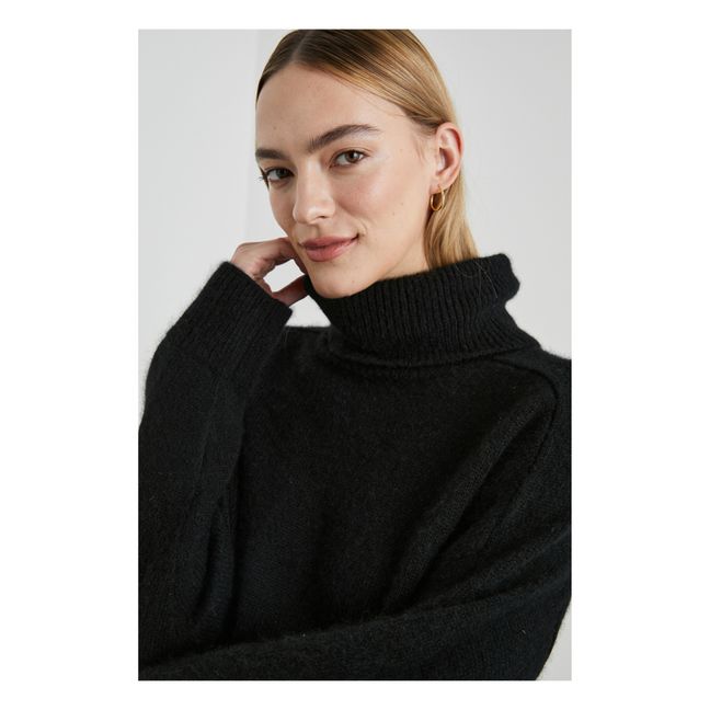 Pull Estelle Laine Cachemire et Soie | Black