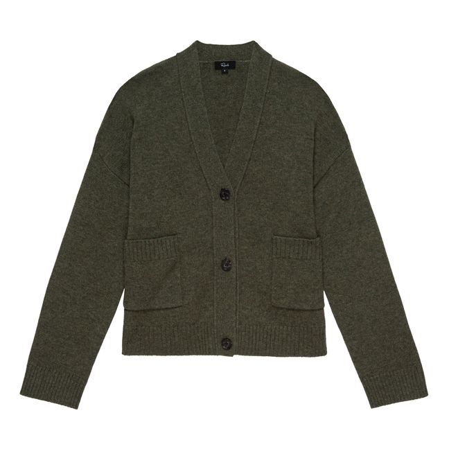 Cardigan Lindi Laine RSW et Cachemire | Olive