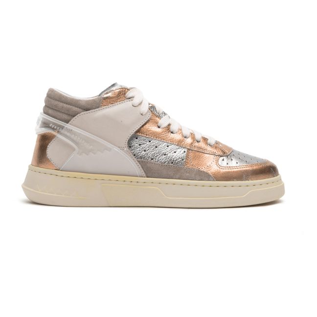 Baskets Errant Metal Bronze Mid | Silber