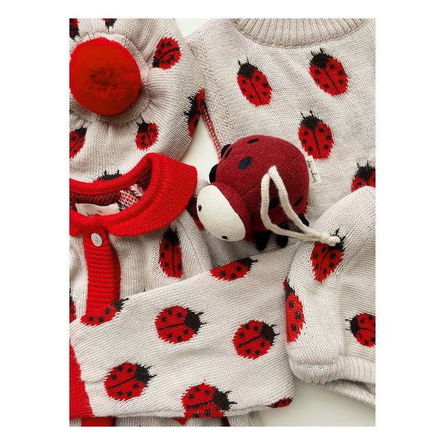 Ladybird musical mobile | Red
