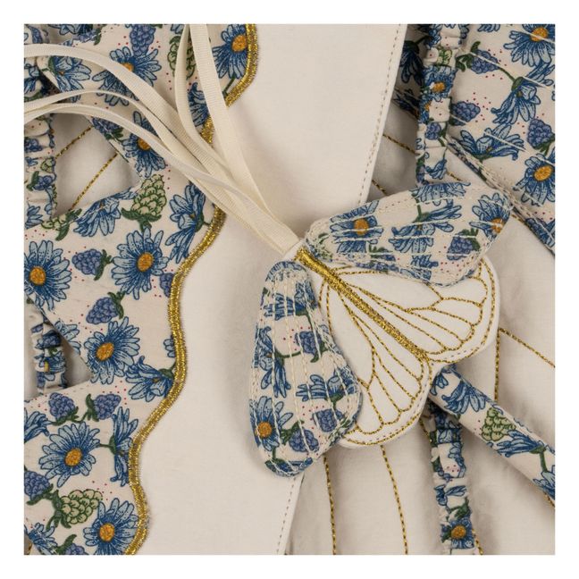 Butterfly costume in organic cotton | Blue