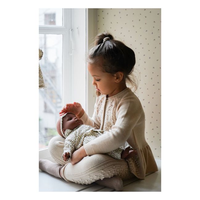 Kit pyjama pour poupée en coton bio | Crema