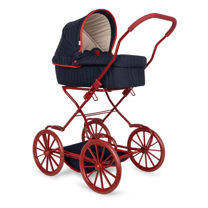 Doll's baby carriage | Blue- Product image n°0