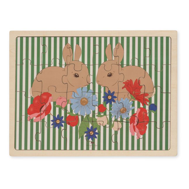 Puzzle en bois FSC | Vert