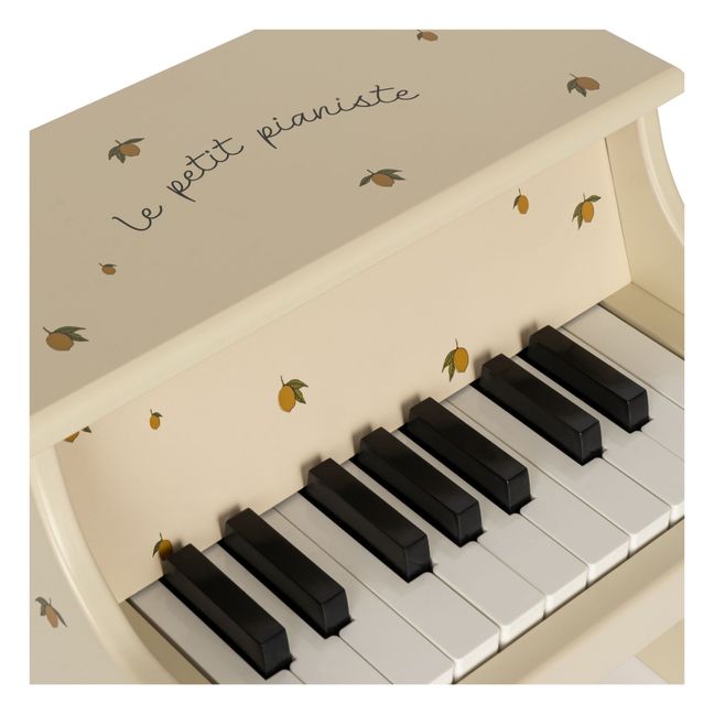 Piano en bois Lemon | Ecru