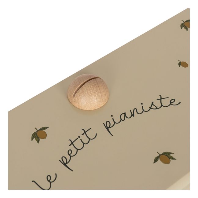 Piano en bois Lemon | Ecru