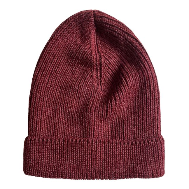 Bonnet Baby Alpaga | Bordeaux