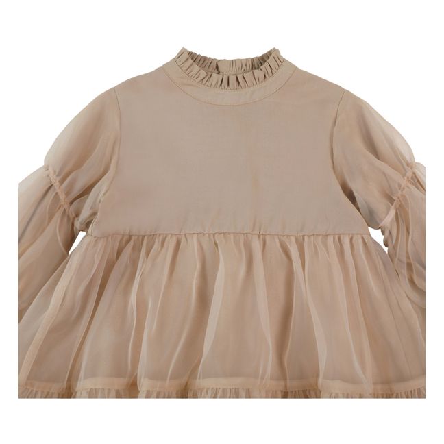Valentien Dress - Festive  | Pale pink