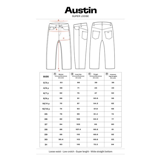 Austin Loose Jeans | Denim