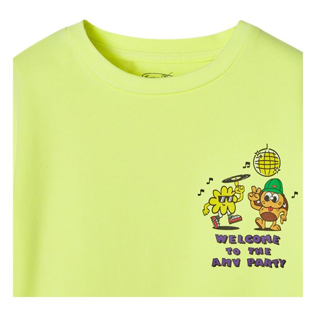 Fizvalley Kurzarm T-Shirt | Neongelb